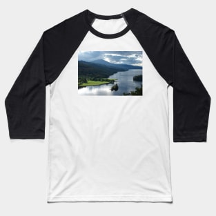 Queens View, Scotland Baseball T-Shirt